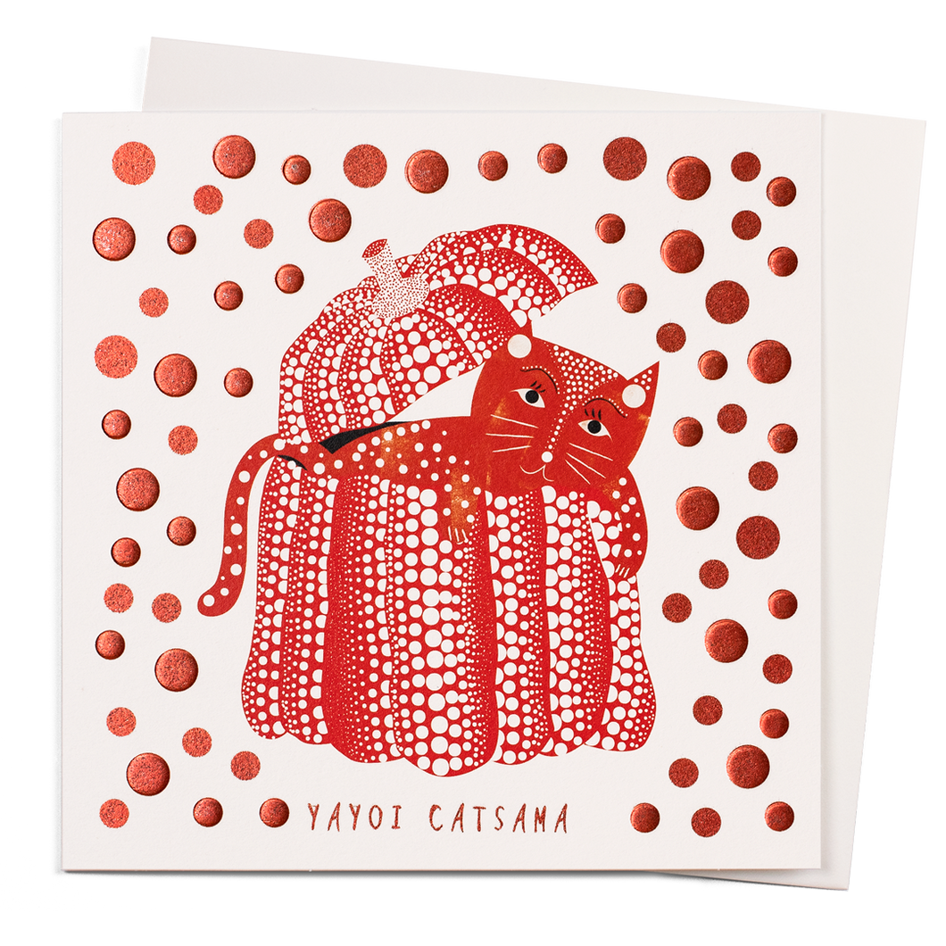 Yayoi Catsama | Art Pun Greeting Card | Niaski