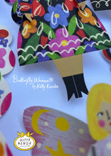 Butterfly Woman Sitting Greeting Card - Stardust
