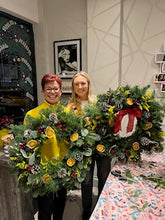 Make a Festive Wreath with Gemma Longworth Friday 5th December 6-8pm