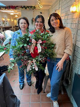 Make a Festive Wreath with Gemma Longworth Friday 5th December 6-8pm