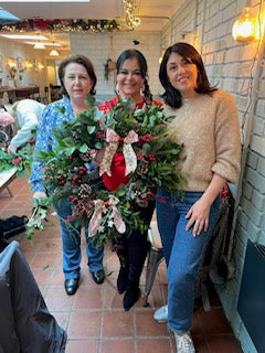 Make a Festive Wreath with Gemma Longworth Friday 5th December 6-8pm
