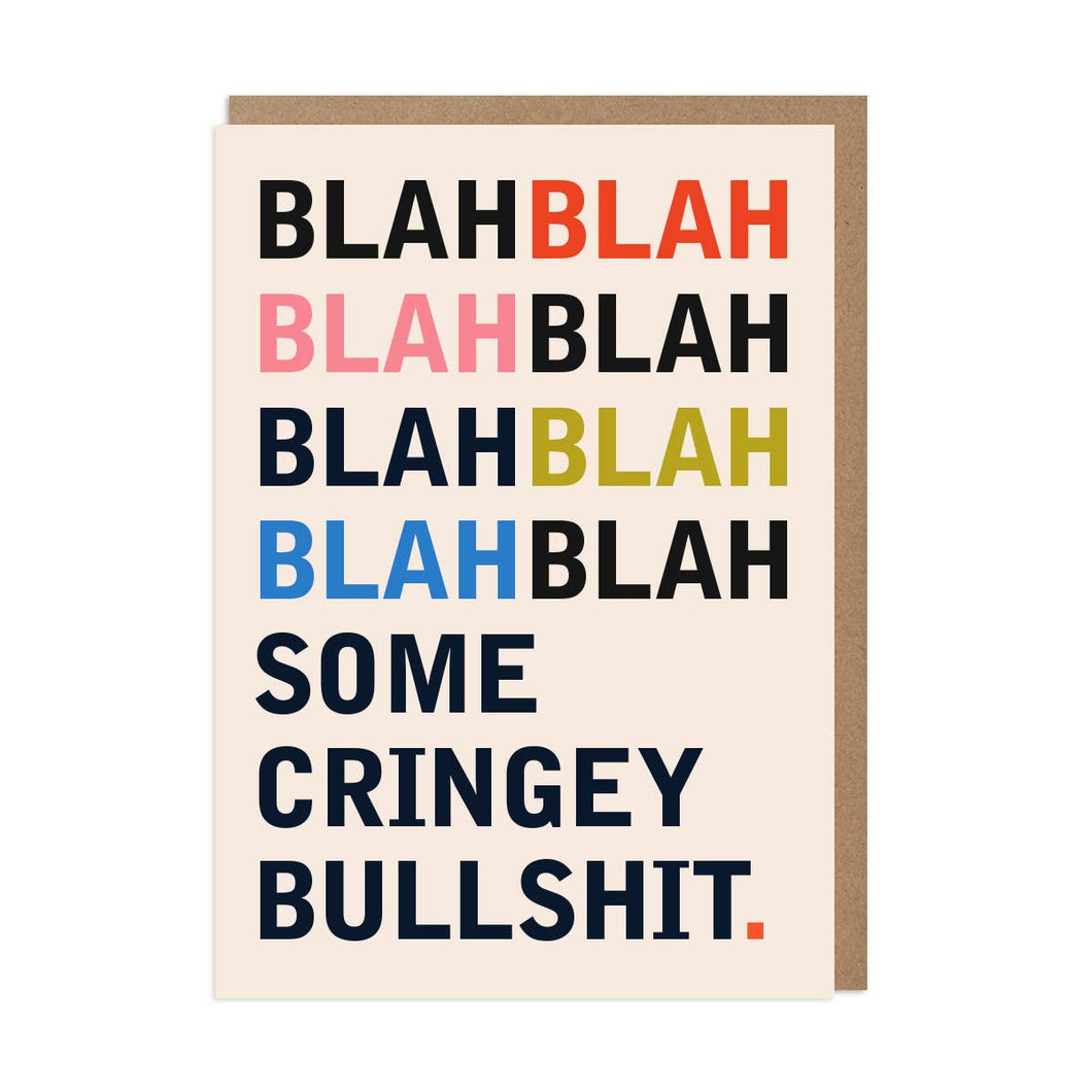Cringey Funny Multi Occasion Card: Nested