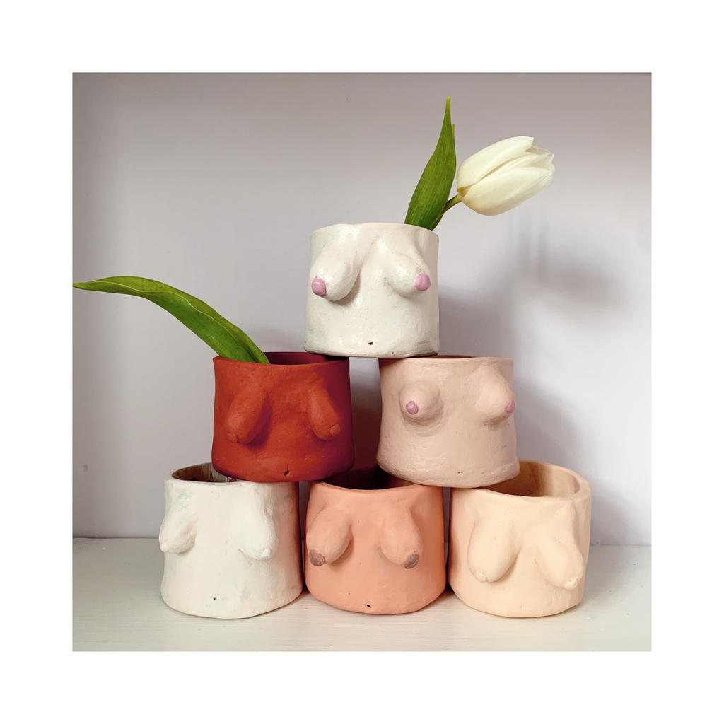 Make a Set of 3 Boob Pots - Saturday 25th March 1.30