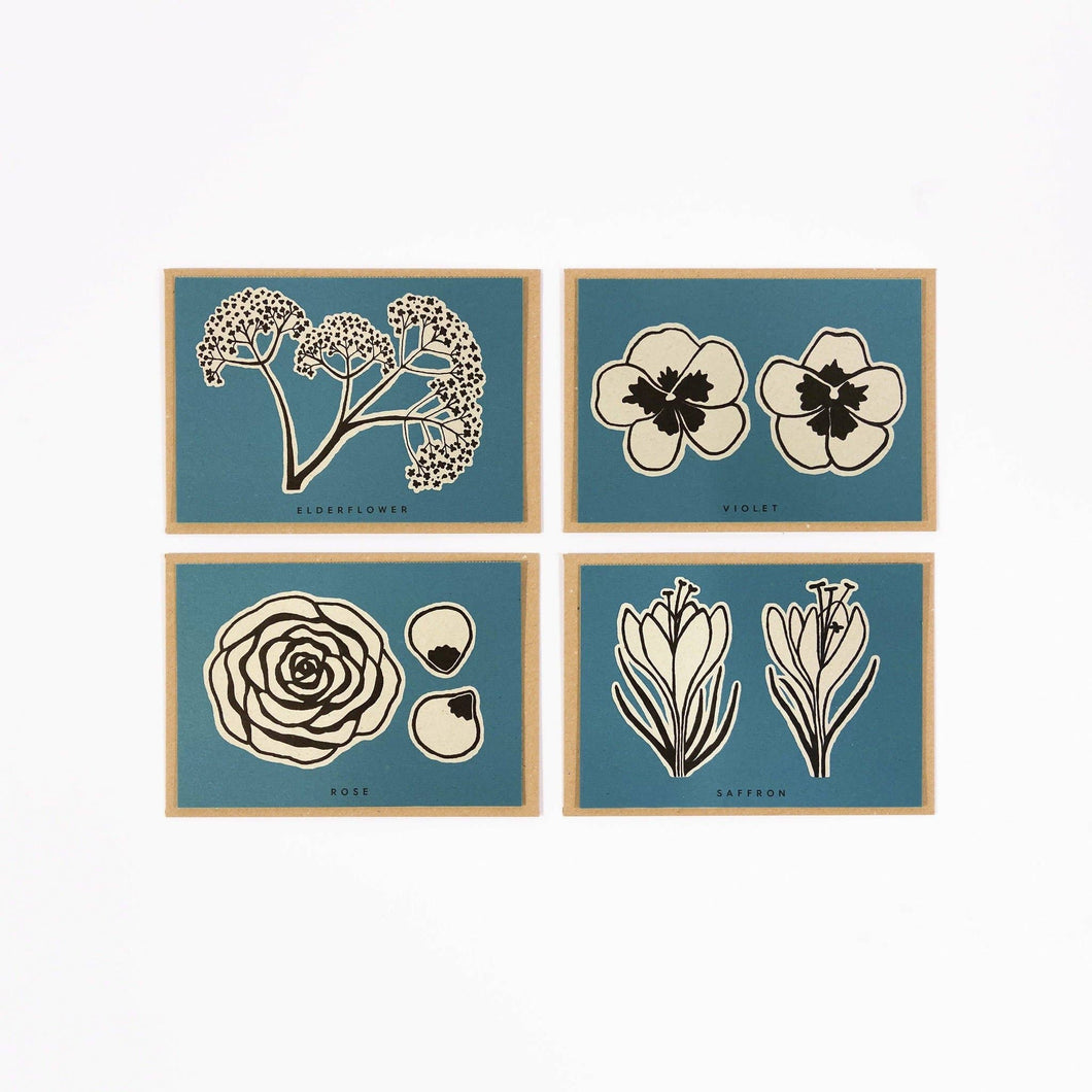 Flower Recipe Notecard Pack