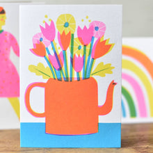 Teapot A6 Card by The Printed Peanut