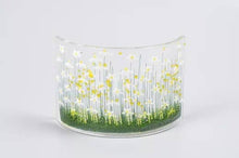 Handmade Fused Glass - Daisy Curve