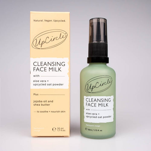 Mini Cleansing Face Milk with Aloe Vera + upcycled Oat