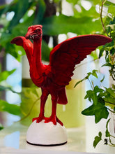 Red Liver Bird figure