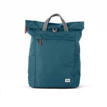 ROKA Finchley Backpack in Teal Canvas: Medium