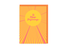 To New Beginnings | Bright Uplifting Celebration Card