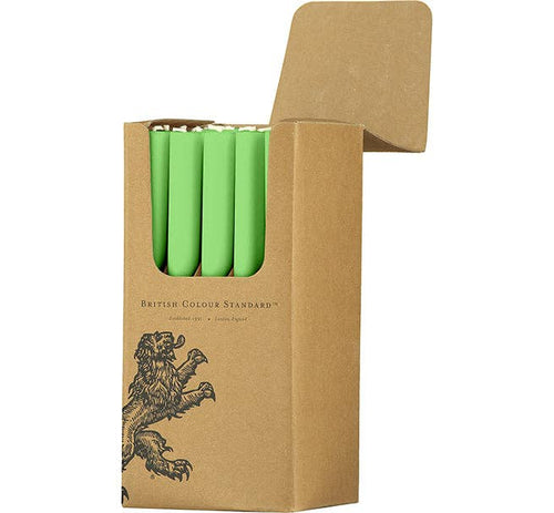 Grass Green Eco Dinner Candles x 1