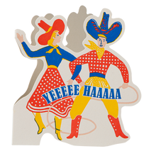 YeeHaa Couple | Letterpress Cards | Cut-out Cards