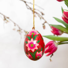 Red & Pink Easter Egg