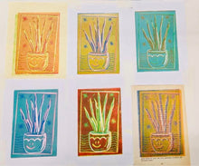 Make Botanical Lino Prints - Saturday 29th July 1-4pm