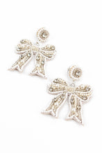 PEARL BOW EARRINGS
