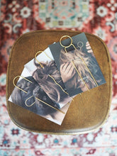 Lizzy Minimal Brass Hairpin - Straight