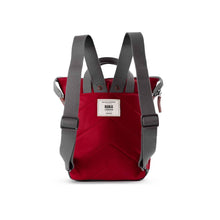 ROKA Bantry Backpack in Cranberry Nylon: Small