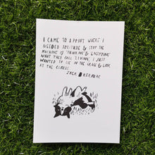 Lie In The Grass Postcard