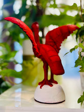 Red Liver Bird figure