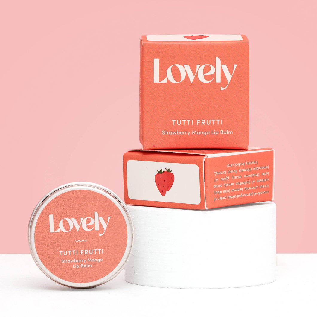 Lip Balm - Tutti Frutti - Strawberry Mango