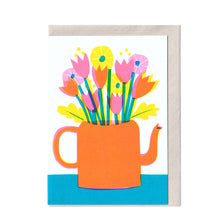 Teapot A6 Card by The Printed Peanut