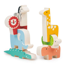 Wooden Toy Happy Stacking Safari For Kids