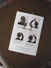 Lizzy Minimal Brass Hairpin -  D-shape