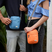 ROKA Bond Crossbody Bag in Tangerine Ripstop: Small