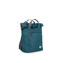 ROKA Finchley Backpack in Teal Canvas: Medium