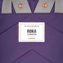 ROKA Canfield Backpack in Majestic Purple Nylon: Medium