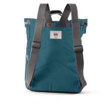 ROKA Finchley Backpack in Teal Canvas: Medium