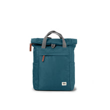 ROKA Finchley Backpack in Teal Canvas: Medium