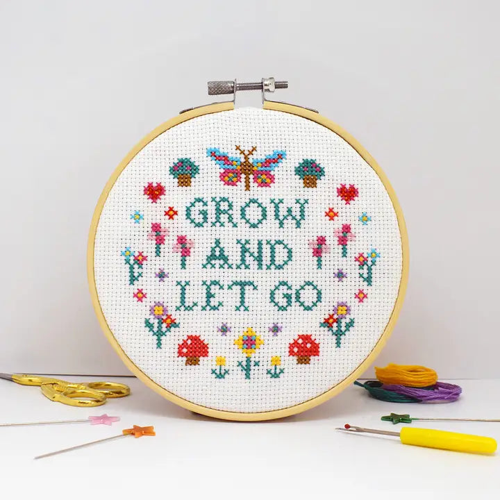Sunday Craft Club - Grow and Let Go Cross Stitch - Sunday 13th July 12-3pm