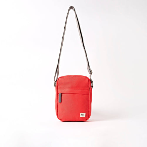 ROKA Bond Crossbody Bag in Scarlet Canvas: One Size