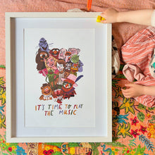 It’s time to start the music print 