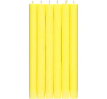 Primrose Yellow Eco Dinner Candles x 1