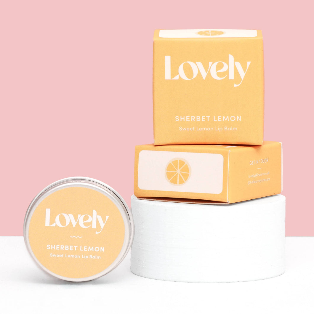 Lip Balm - Sherbet Lemon - Lemon Sugar