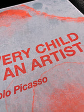 Every Child, A4 Letterpress & Riso Print