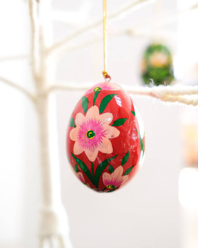 Red & Pink Easter Egg