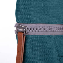 ROKA Finchley Backpack in Teal Canvas: Medium