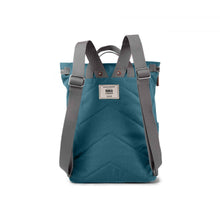 ROKA Finchley Backpack in Teal Canvas: Medium