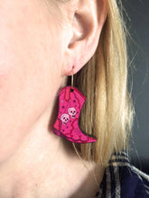 Cowgirl Boot Earrings