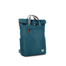 ROKA Finchley Backpack in Teal Canvas: Medium