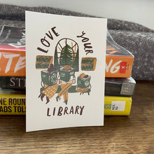 Love Your Library Postcard