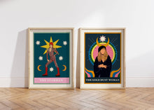 Stevie Nicks Tarot Card Art Print: A3