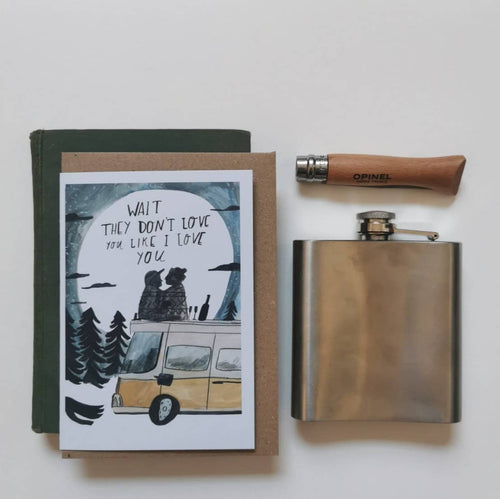 Everyday Greeting Map Card, 300gsm Coated Stock, 148x100mm