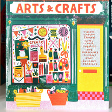 Art Shop Die Cut Card by The Printed Peanut