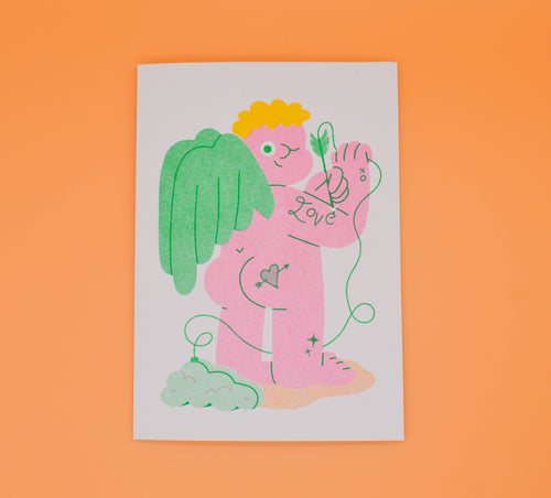 Inked Cupid A6 Card