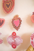 Sweet Hearts Sewn Garland
