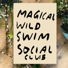 Magical Wild Swim Club print